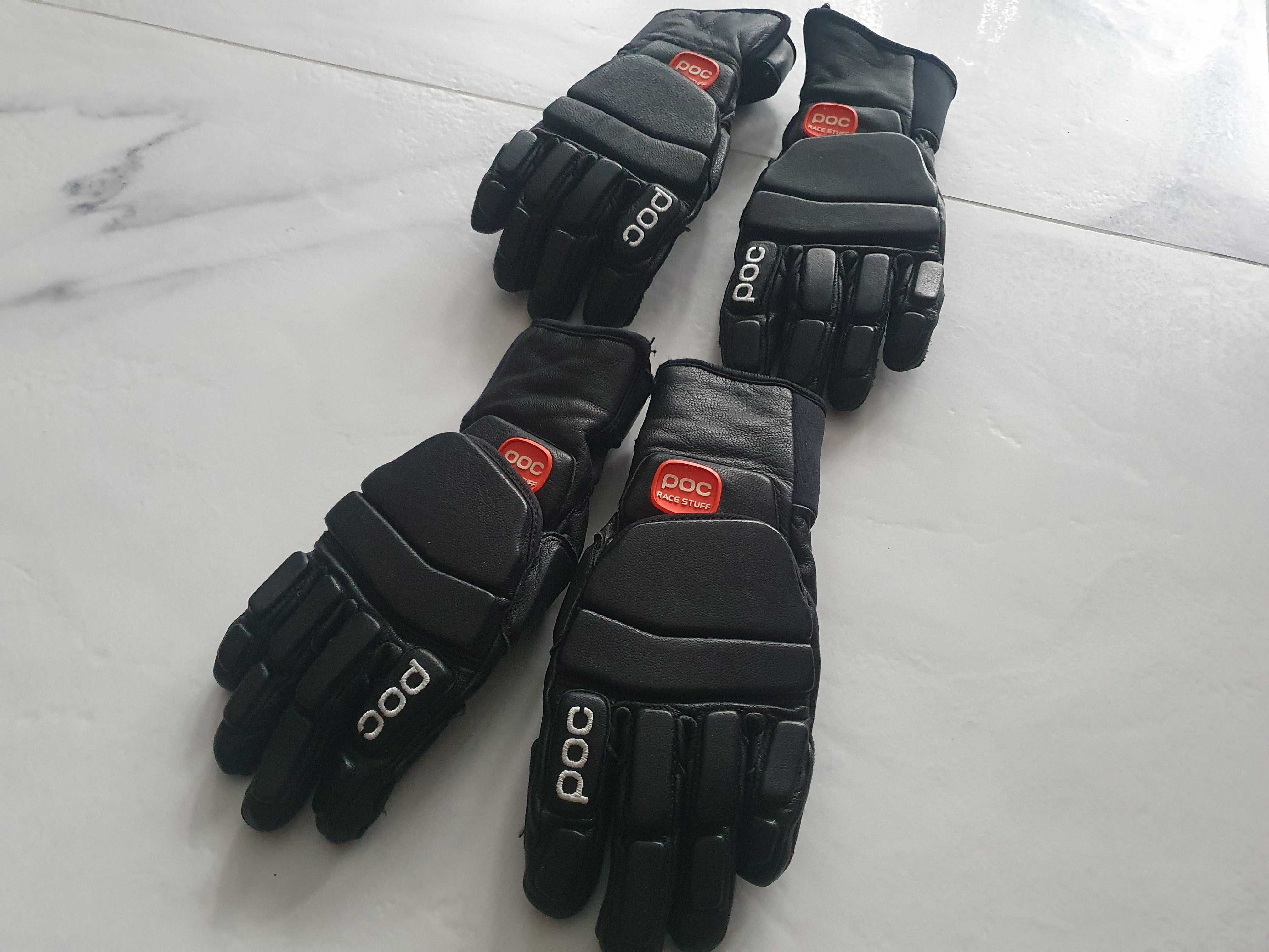 Rękawice narciarskie POC Jr Super Palm Comp czarne Junior 10Y