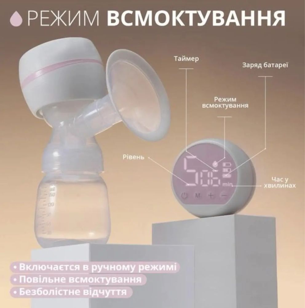 Електричний молоковідсмоктувач
