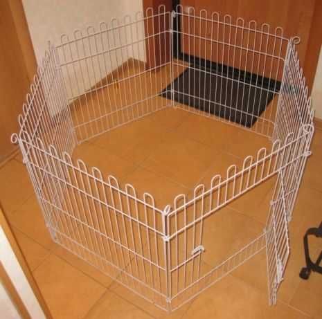 Вольер, манеж, ясли, клетка для собак щенков котят 124х70х62 с дверкой