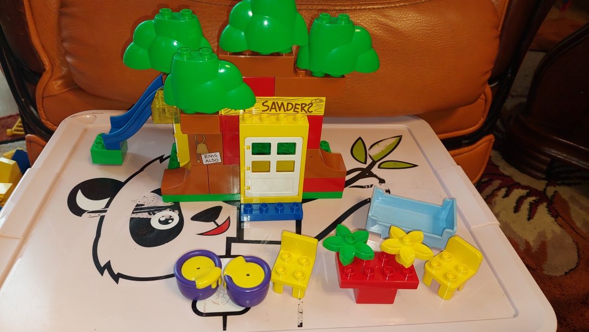 Lego duplo domek puchatka plus inne dla pani