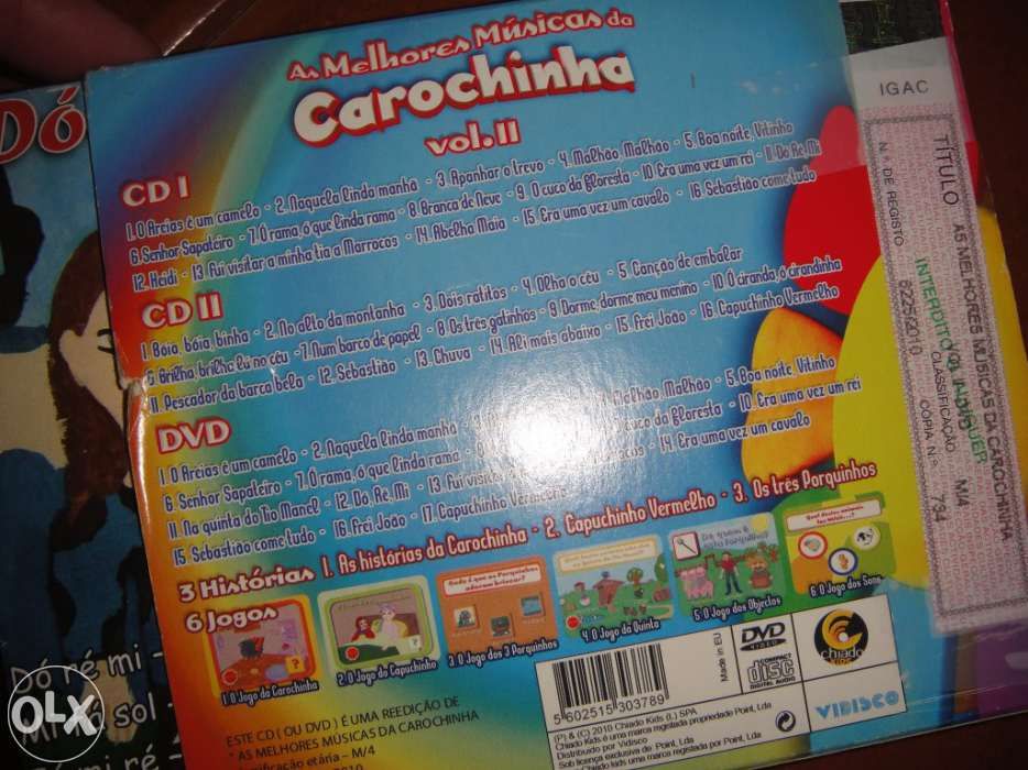 As músicas da Carochinha, Vol. II