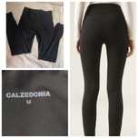 Czarne modelujące legginsy Calzedonia M