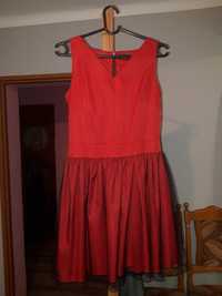 Czerwona sukienka roco