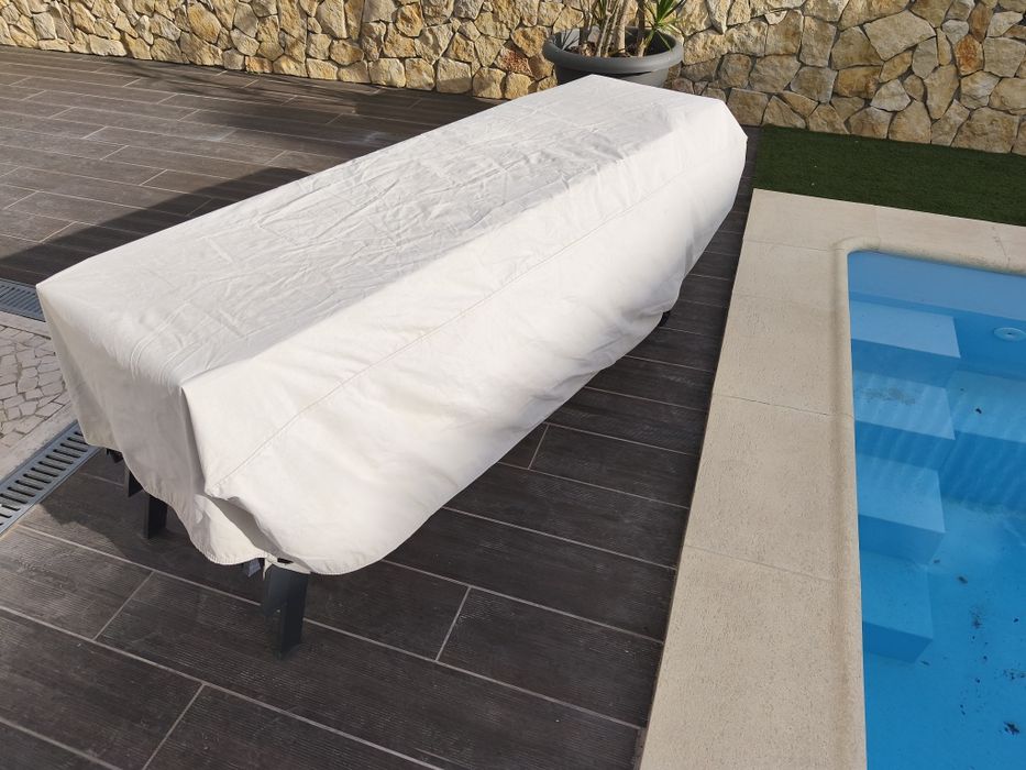 Capa de proteção para espreguiçadeira 1,90m 75cm