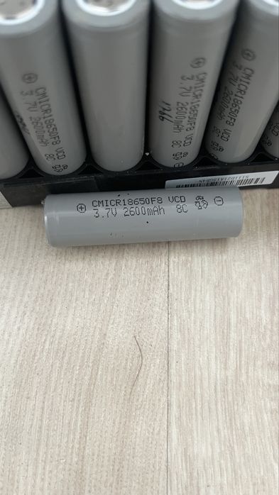 Акумулятори 18650 molicel 8c Li-ion