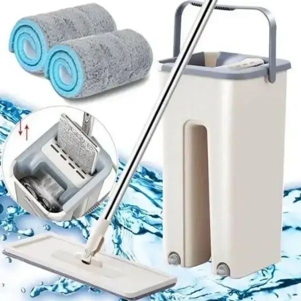 Швабра-стрічка з відром Scratch Cleaning Mop G3 Big PD 8 л