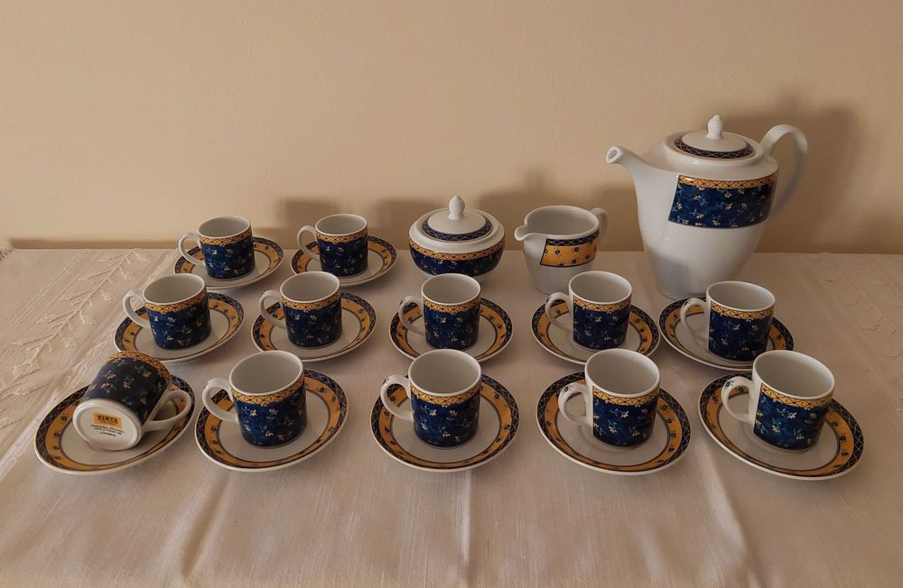 Serviço completo de café da Vista Alegre | Modelo CANÁRIAS