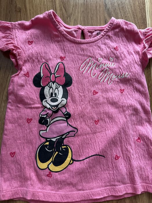 Letni komplet myszka minnie primark 98/104
