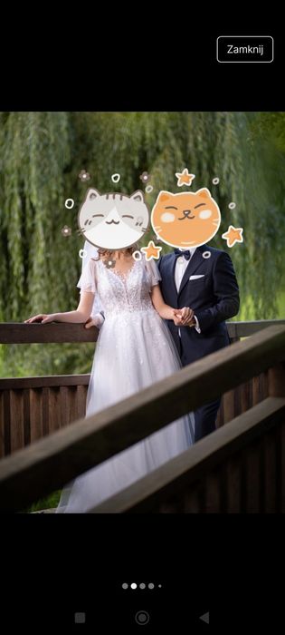 Suknia ślubna biała