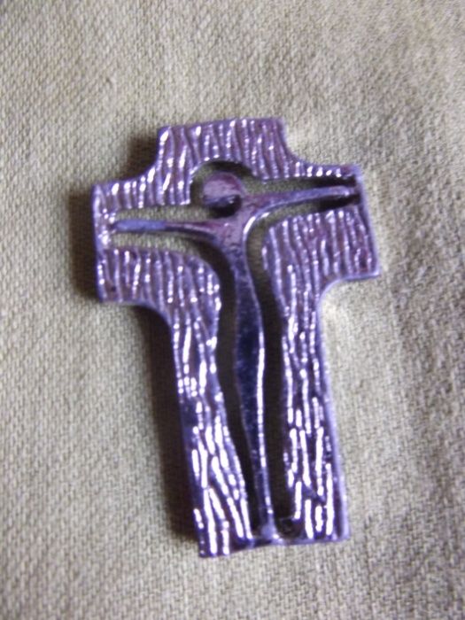 Colecção artigos religiosos - cruz, estatueta, terço/Religious items