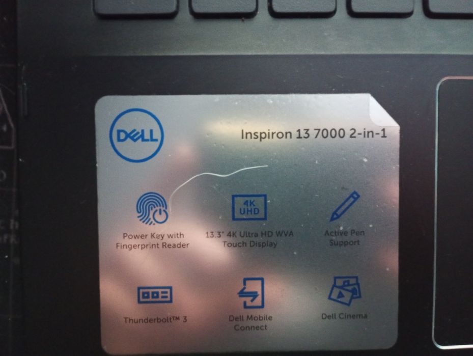 Dell Inspiron 13 7000 ekran dotykowy może się zamienić w tablet