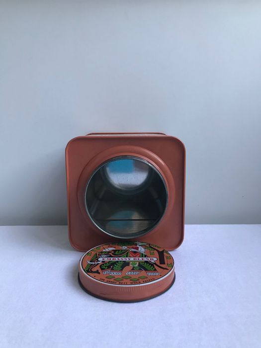 жестяная банка для чая коробка Tosh’s tea Индия винтаж СССР