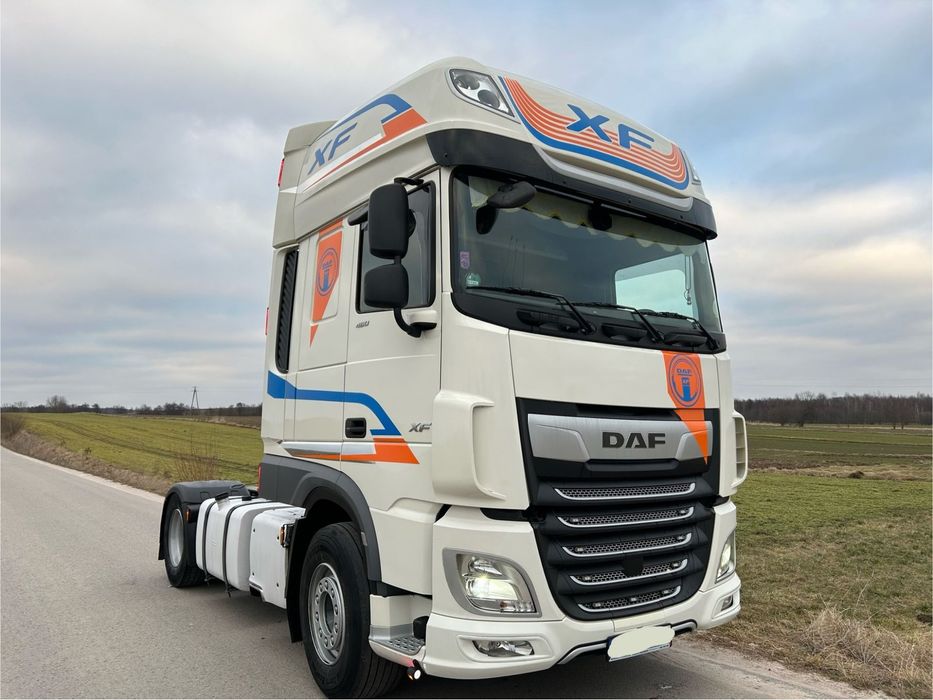 DAF XF 480 OKAZJA 2020 SSC TOP STANDARD / DUŻE KOTŁY / z Polski / jeden właściciel super zadbane SERWISOWANE  Okazja ! Nowe sprzęgło 1490l zbiorniki posiadam więcej ACC TOP STANOWI