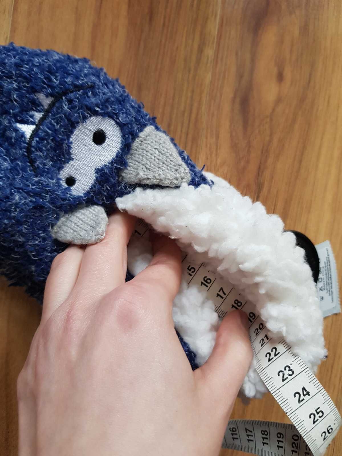 Kapcie stworki potwory granatowe Tu Kids skarpetki EUR 27-31 potworki