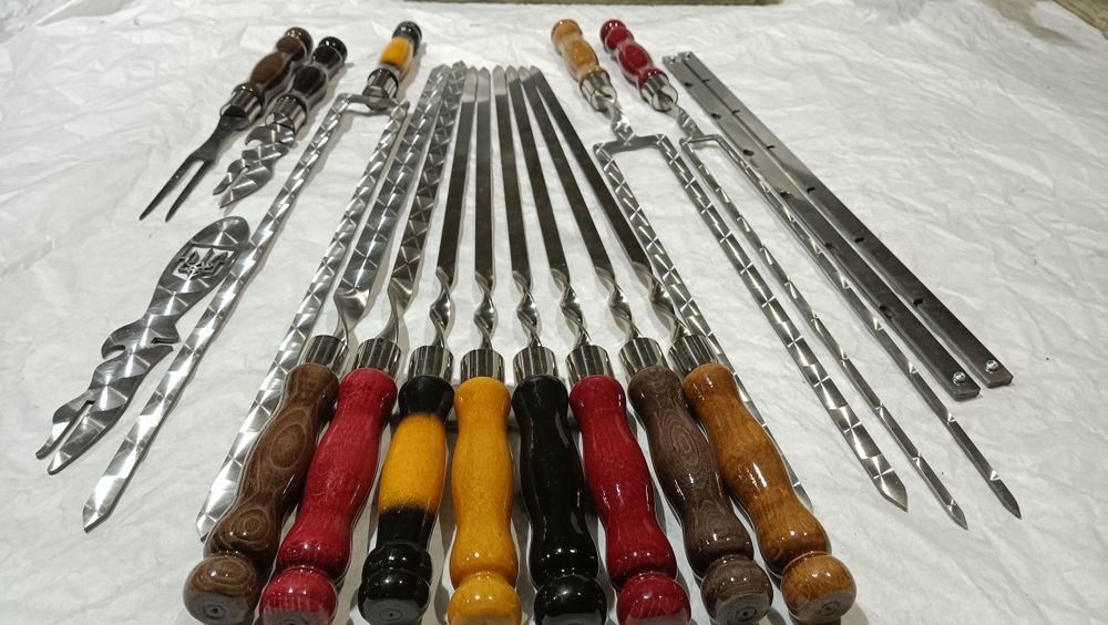 Шампури преміум якості, лазерного різу