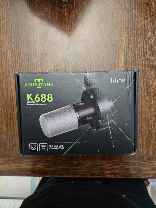 Mikrofon Fifine K688 gamingowy, kardioidalny