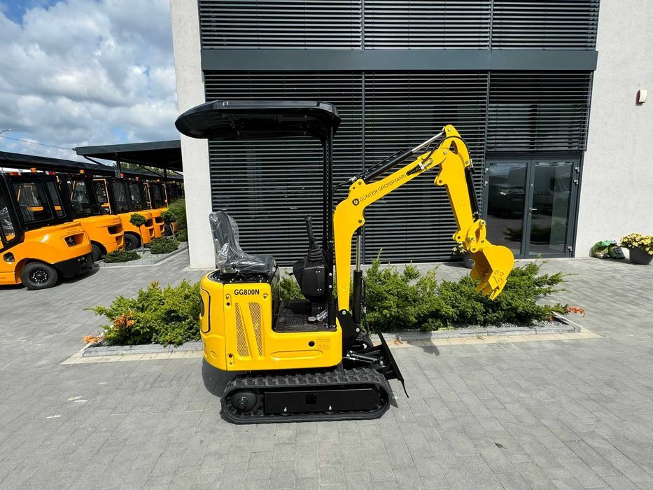 Minikoparka Gunter Grossmann GG800N. Nowa. Dostawa cała Polska