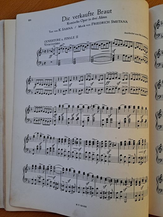 Nuty na fortepian Opern Albvm