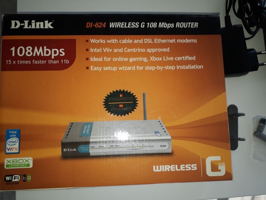 Router D-link DI-624 wifi wi-fi