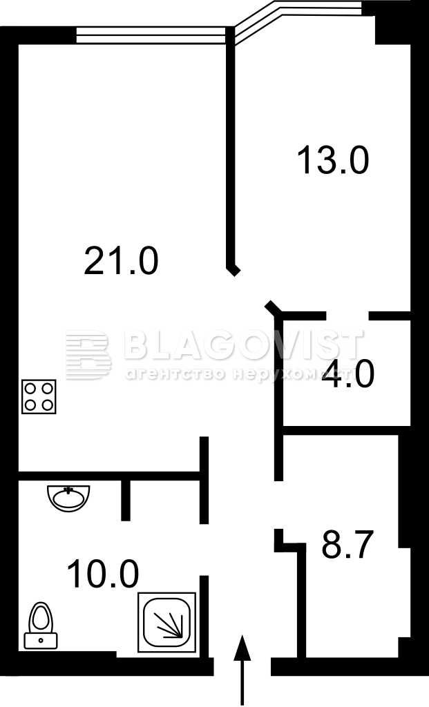 ВУЛ.Антонова Авіаконструктора, 2б ЖК Sherwood , 1к. 64м2