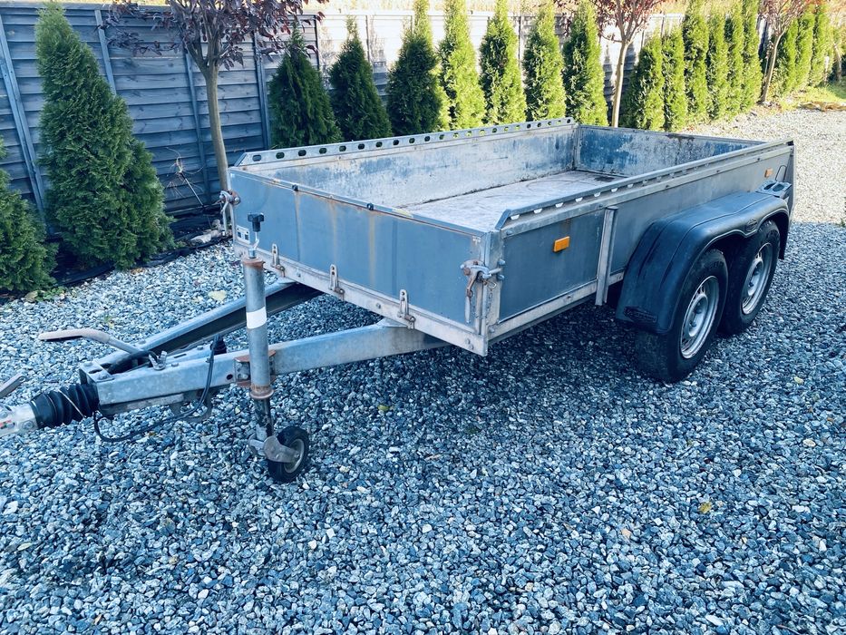 BOECKMANN Przyczepka samochodowa/ ciezarowa 3000DMC dwuosiowa