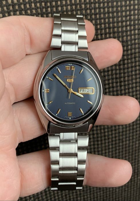 Новые Часы Seiko 5 оригинал 1980х Япония механика Сейко годинник