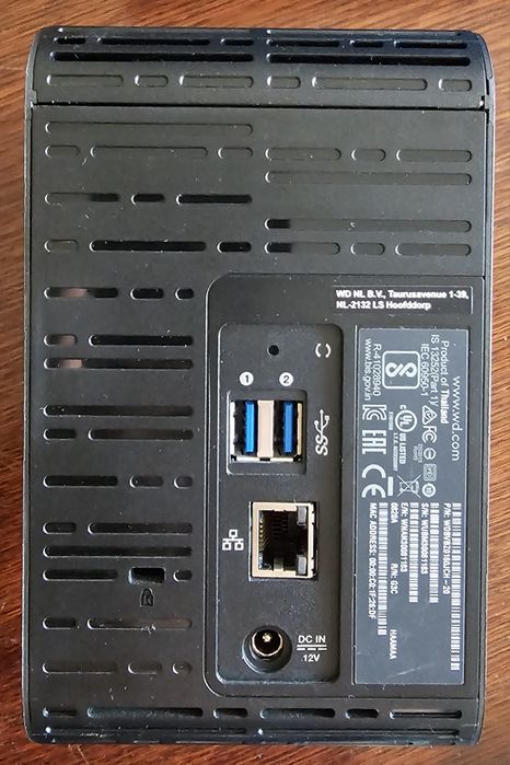 NAS serwer plików 8 TB WD My Cloud EX2 Ultra