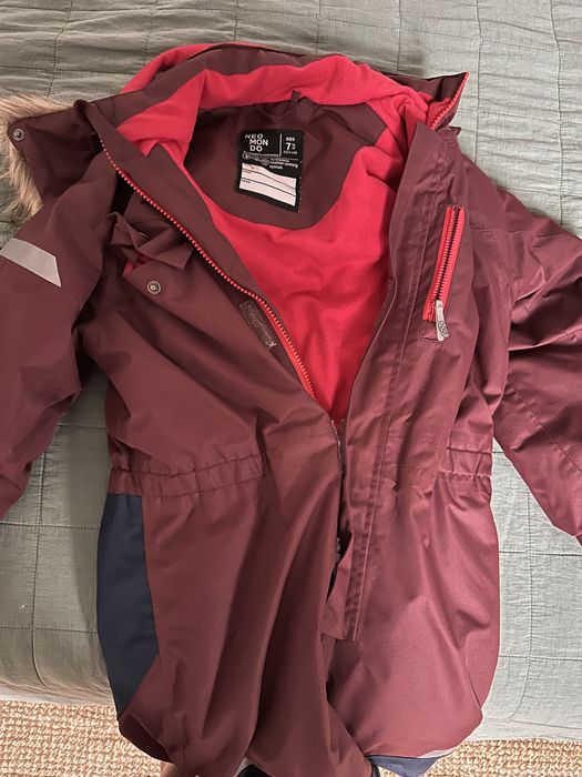 Комбінезон зимовий на дівчинку 7 років