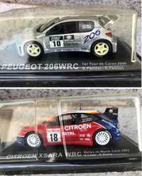 Colecção Miniaturas 1:43 - Rally Portugal, Montecarlo, Tour de corse..