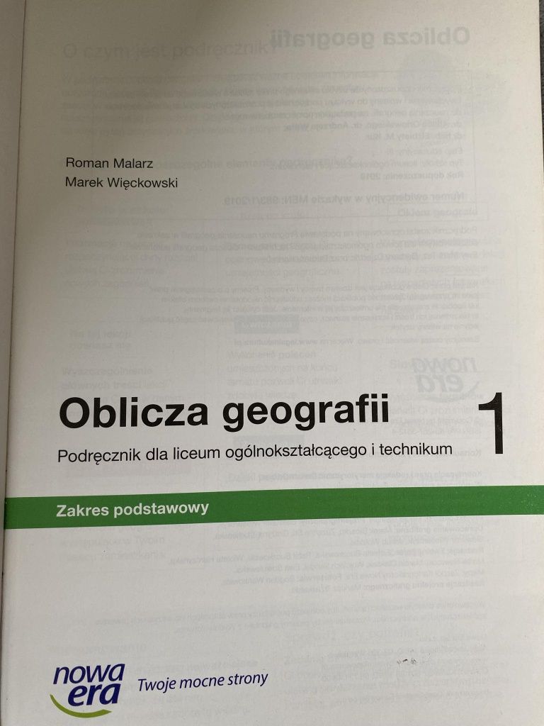Podrecznik do geografi ,,oblicza geografi" 1