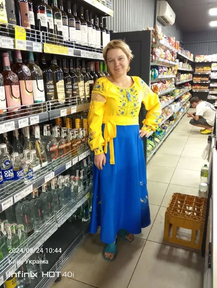 Вишита сукня ручна робота