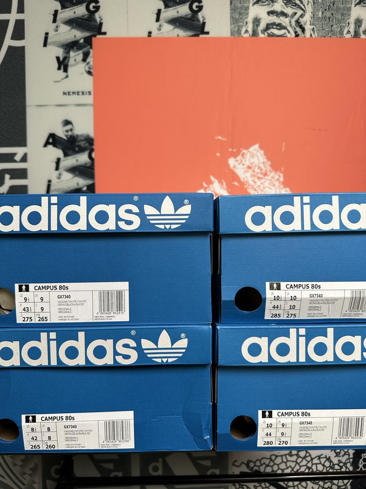 100% ОРИГІНАЛ! Кросівки Adidas Campus 80s Originals GX7340 42-44 2/3