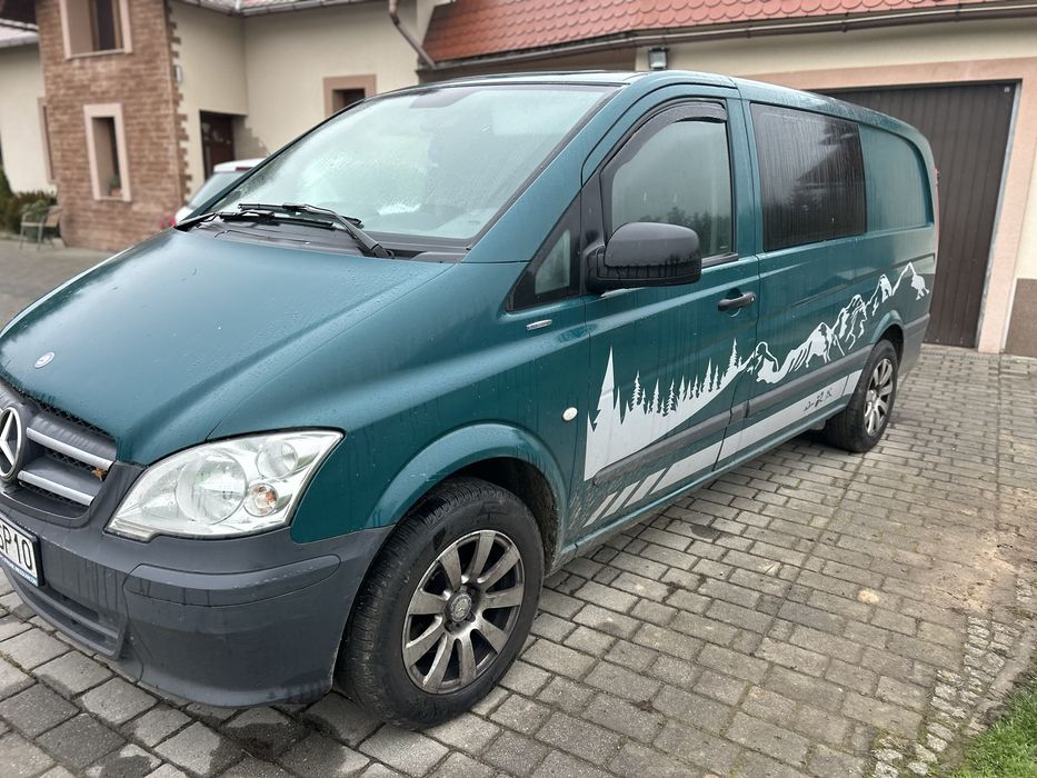 Mercedes vito mixto brygadówka holenderka 6 osób