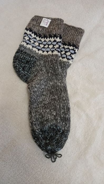 Шкарпетки чоловічі та жіночі з овечої вовни