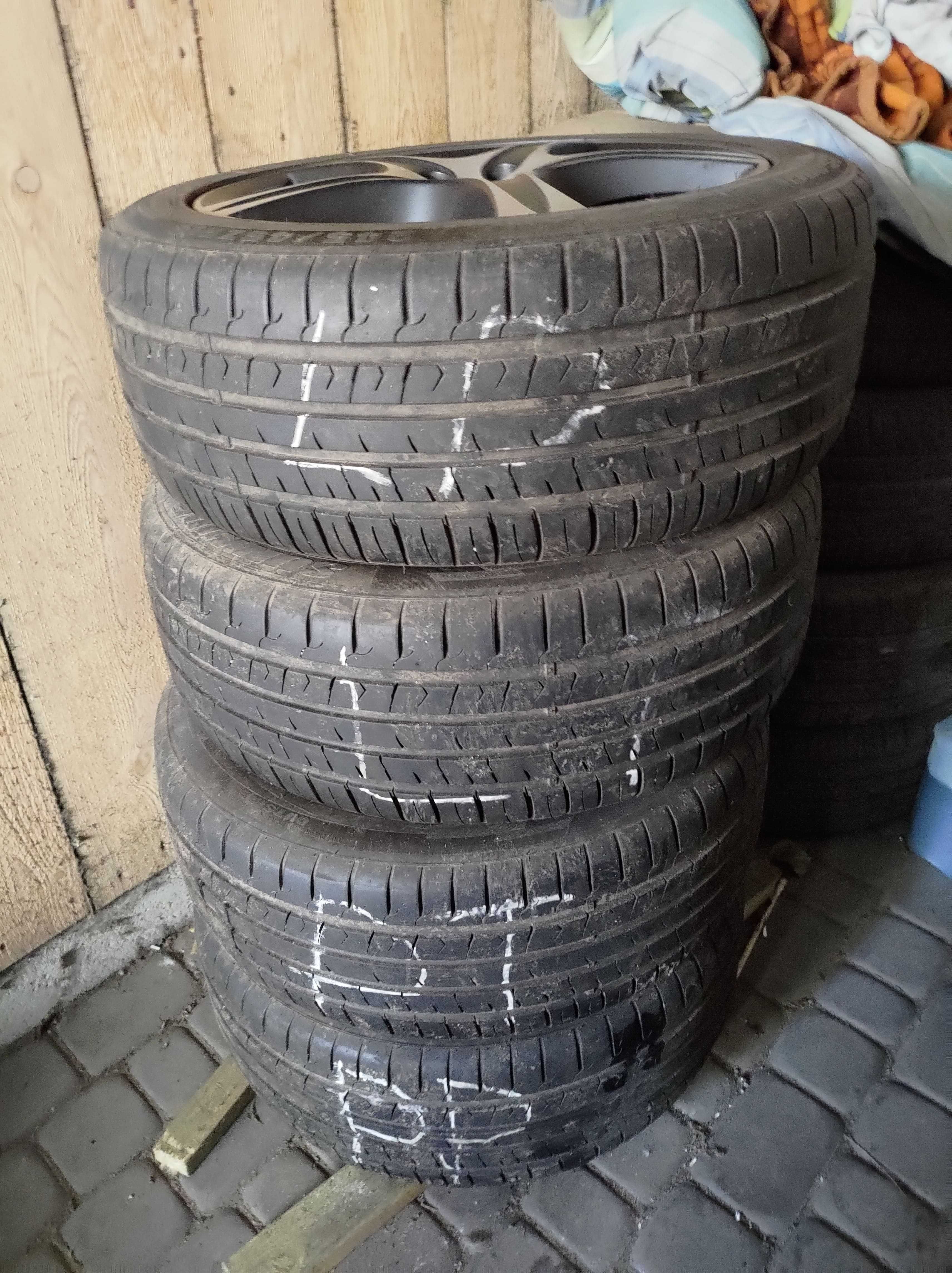 Koła 245/45R18 Letnie Opony Citroen Peugeot Volvo Bieżnik 6mm 5x108