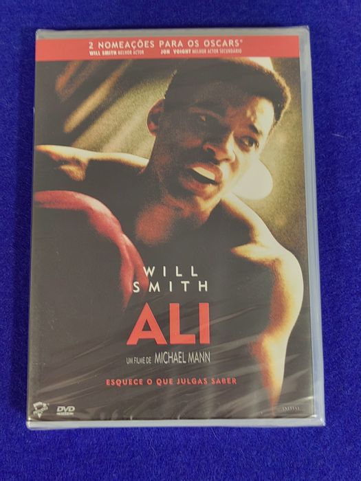 Filme DVD "Ali" com Will Smith - novo e selado