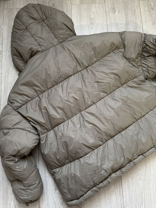 Продам зимовий пуффер анорак оверсайз мокко колір