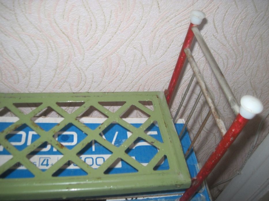 Кровать кукольная металлическая СССР