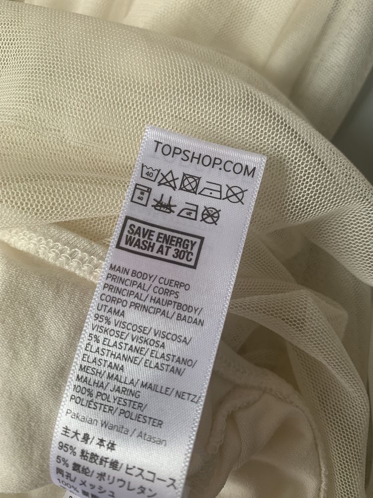 Ніжне і красиве боді Topshop р.12