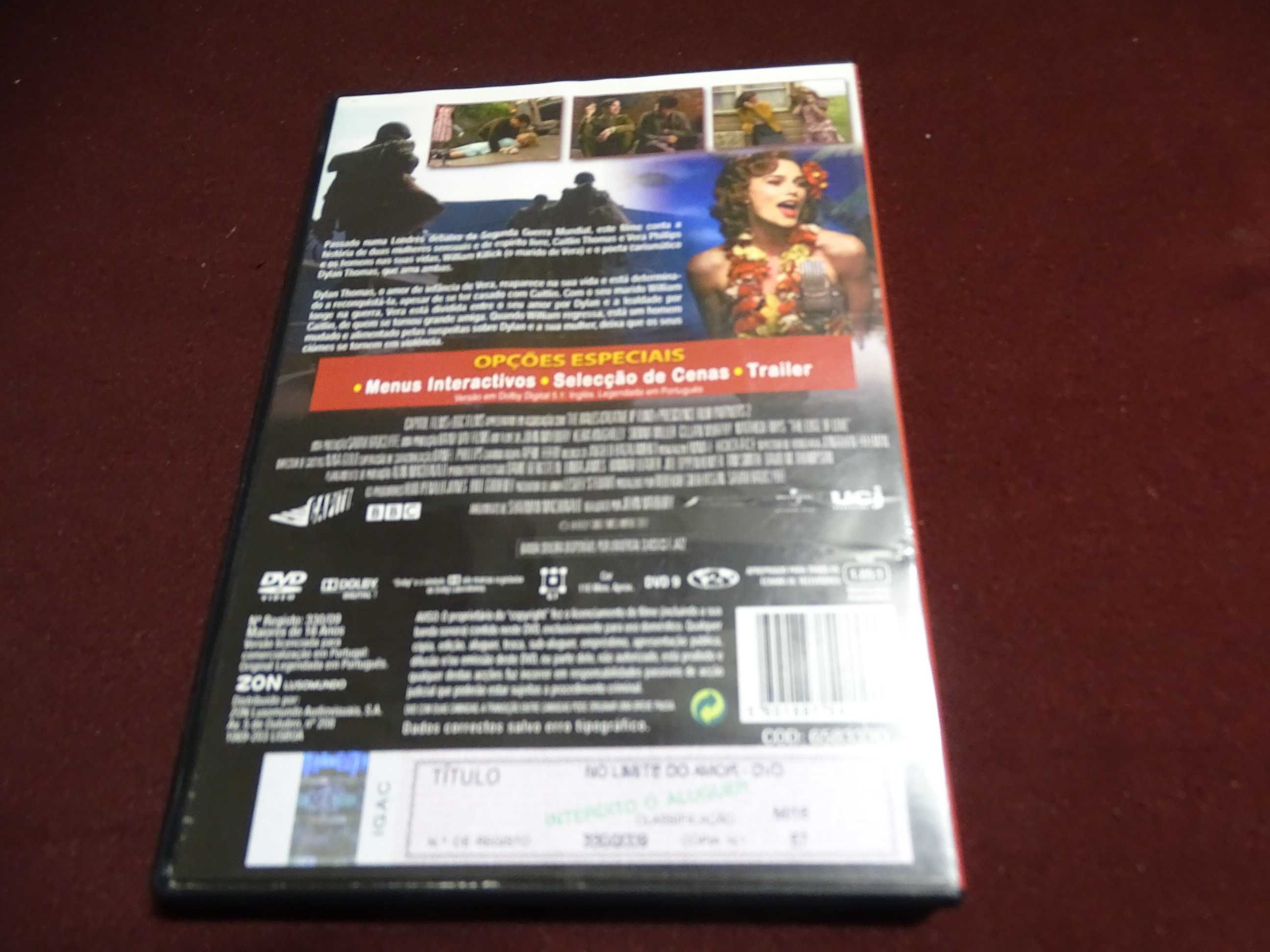 DVD-No limite do amor-John Maybury