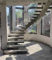 Сходи з бетону (Виготовлення бетонних сходів)