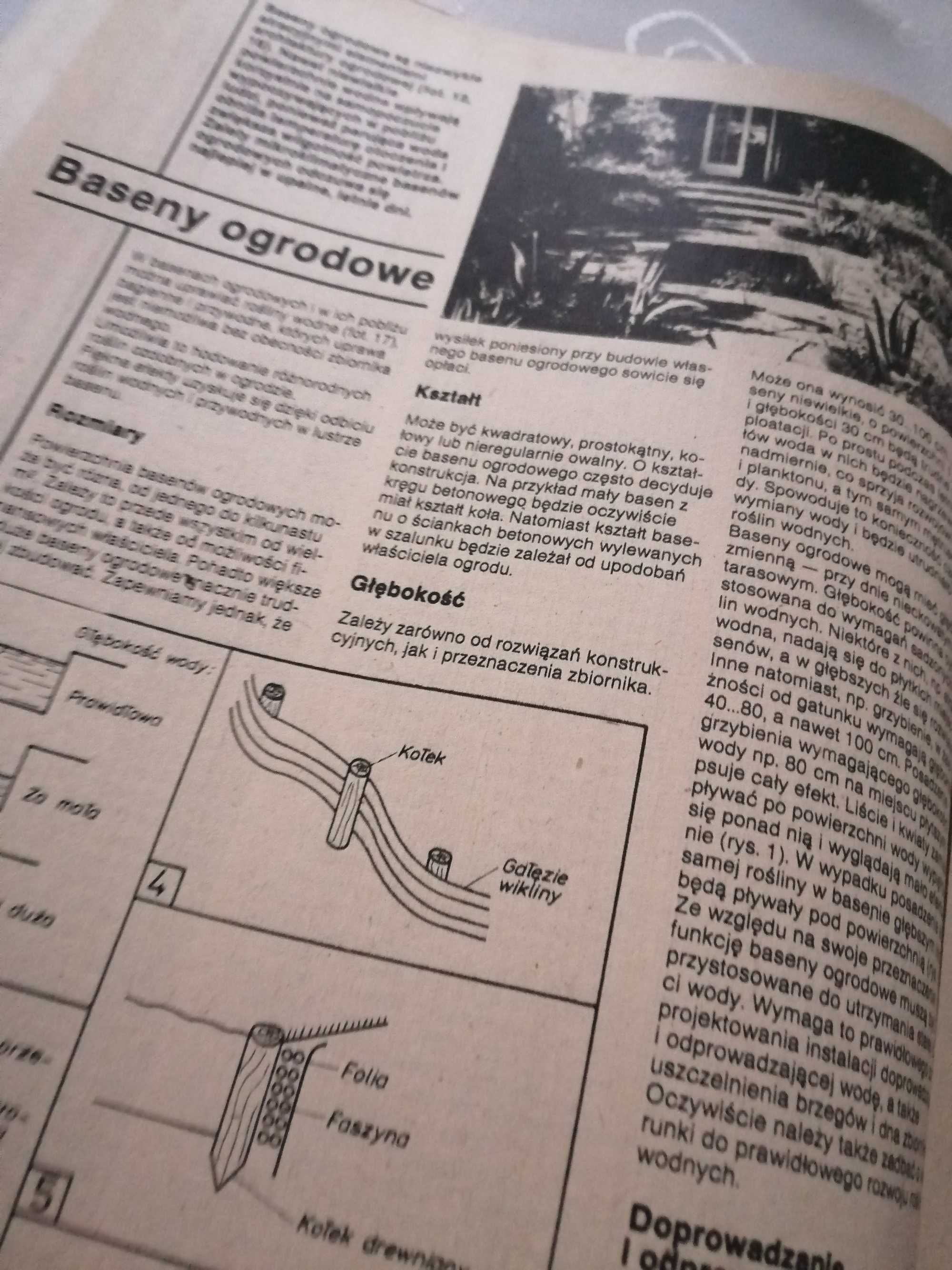 Zrob to sam 6 1988 Budowa lozka i szafki pod tv Baseny ogrodowe