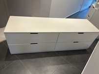 Ikea zestaw komoda szafka Nordli 2 sztuki