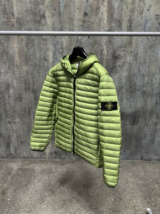 Микропуховик Stone Island Loom Woven Chambers R-Nylon Down-TC