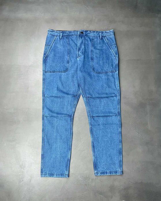 Джинси STONE ISLAND 317U2 Garment-Dyed Jeans Blue SI0120-BL