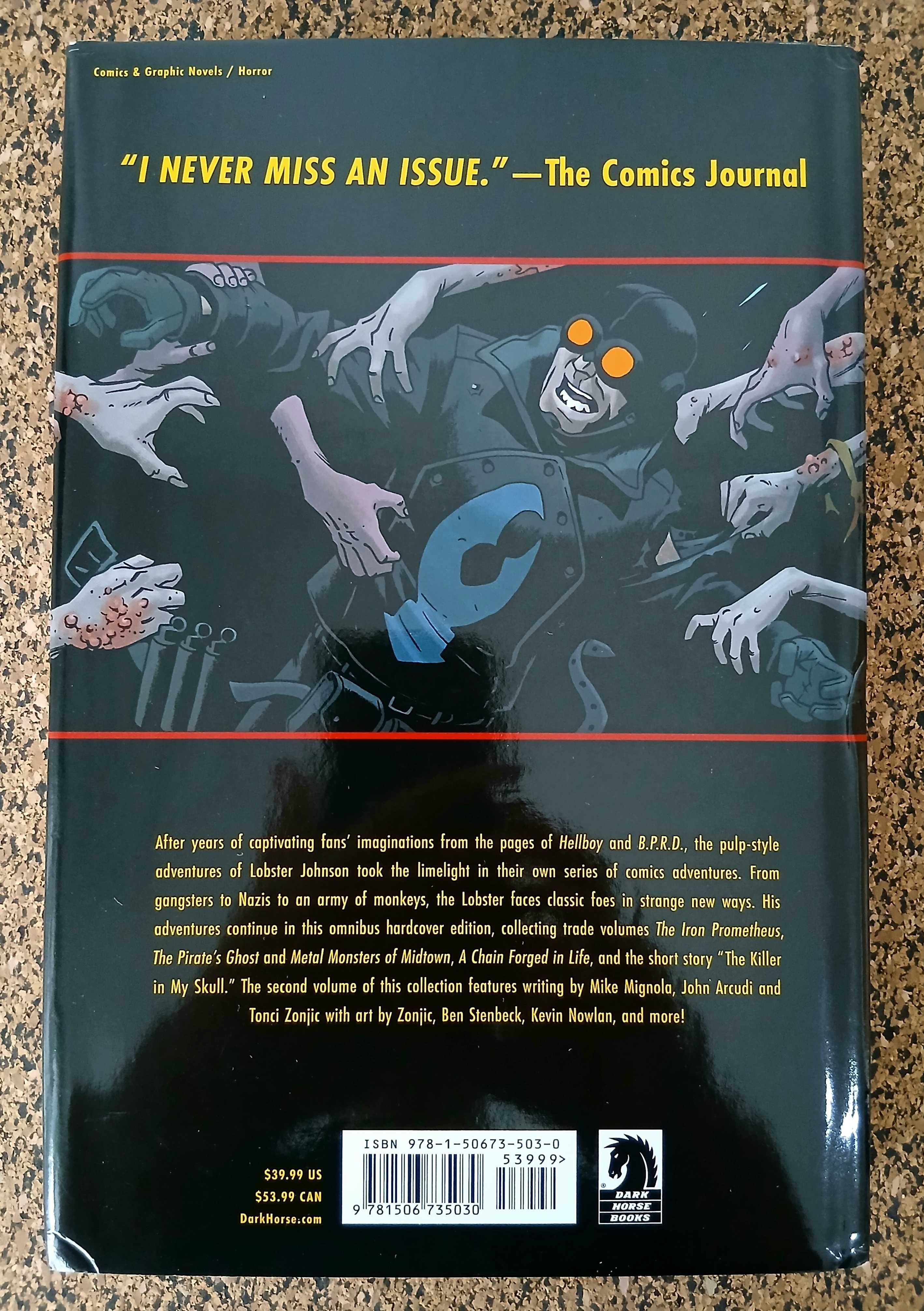 BD - Lobster Johnson Omnibus Volume 2