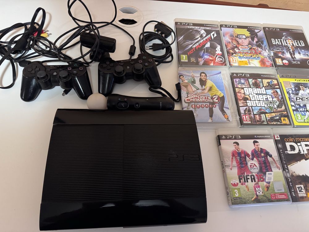 Konsola PS3 + Akcesoria