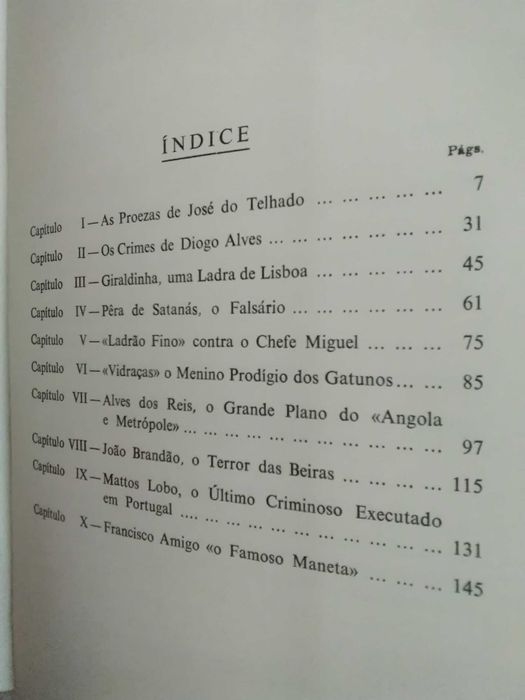 Criminosos Portugueses de Artur Varatojo