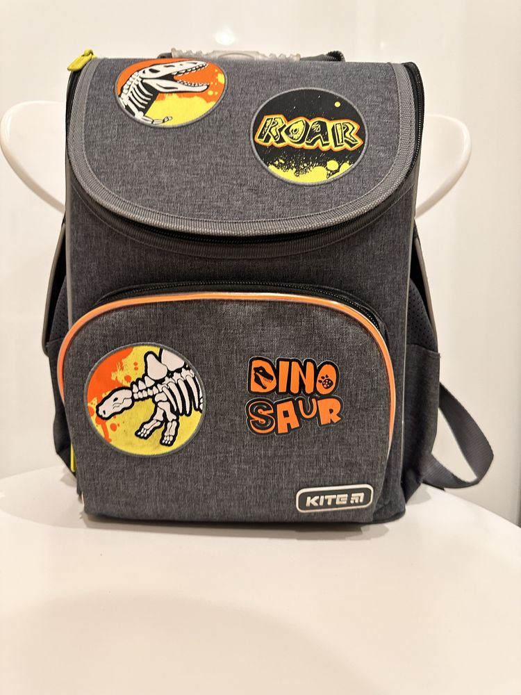 Каркасний ортопедичний рюкзак Kite з динозаврами