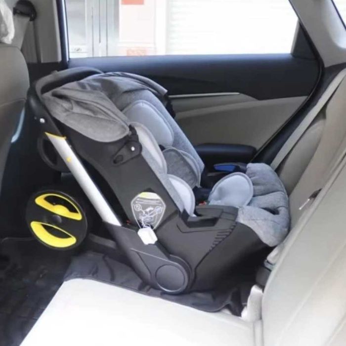 Lekki Wózek 3w1 FLEXI Wielofunkcyjny Nosidełko Bambus